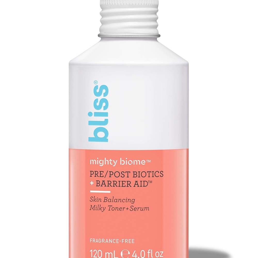 Bliss Mighty Biome Serum - White and Orange